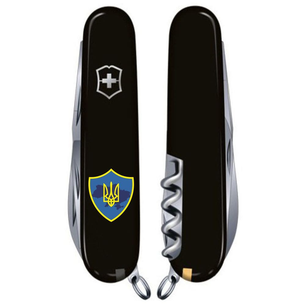 Складаний ніж Victorinox SPARTAN UKRAINE Тризуб на щиті 1.3603.3_T1080u - зображення 2