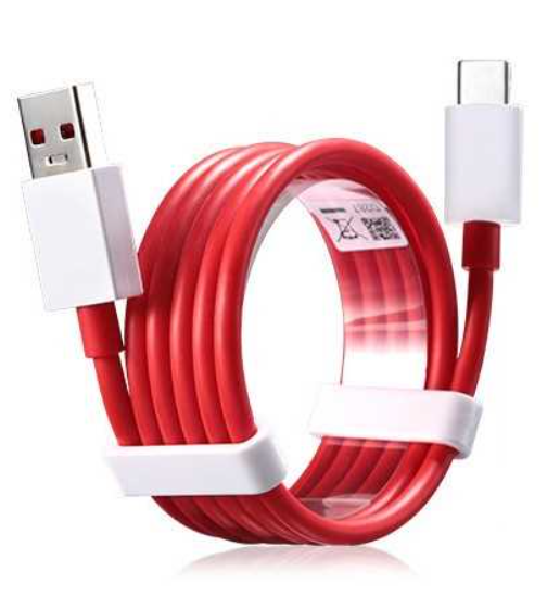 Кабель Dash/Warp Fast Charge 100W/7.3 A 1 m USB на Type-C для OnePLus (red) - зображення 2