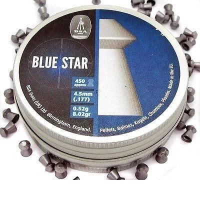 Пули BSA Blue Star пневматический калибр 4.5 мм (00-00006367) - изображение 1