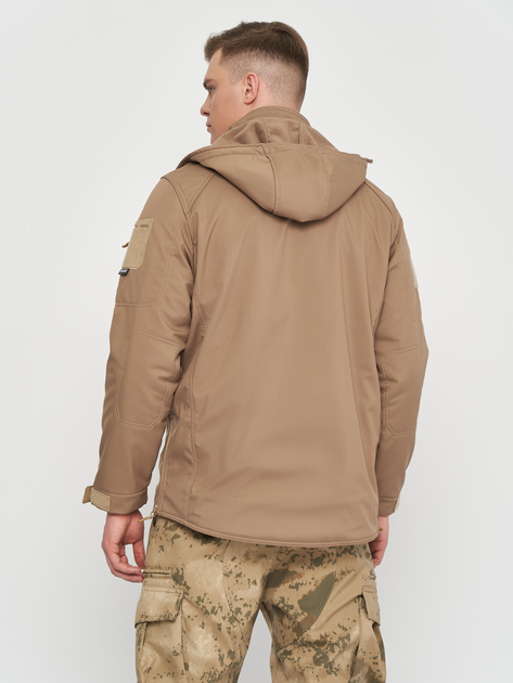 Тактическая куртка утепленная Combat Tactical 44267 XL Бежевая (4070408874439) - изображение 2