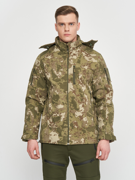Тактична утеплена куртка Combat Tactical 44268 S Камуфляж (4070408874442) - зображення 1