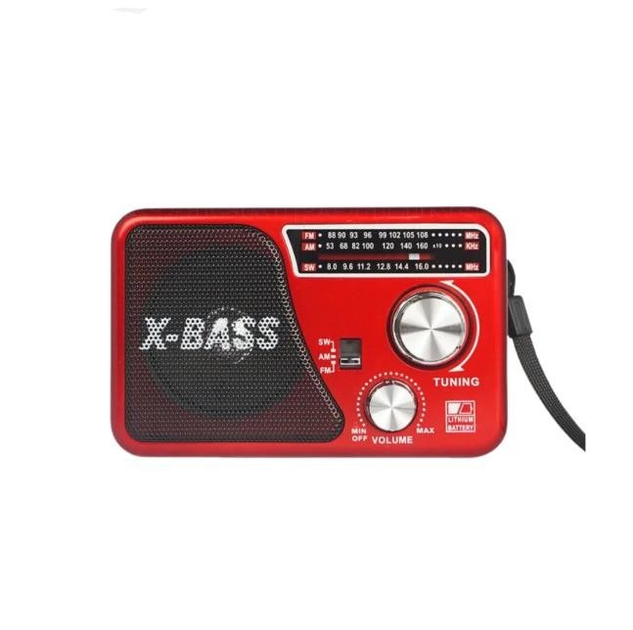 Радіоприймач зі знімним акб та microUSB ROTOSONIC XB-906U (ліхтарик) - зображення 1