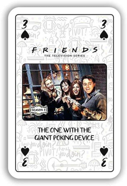 Karty do gry Winning Moves Friends Winning Moves (35866) (5036905035866) - obraz 3