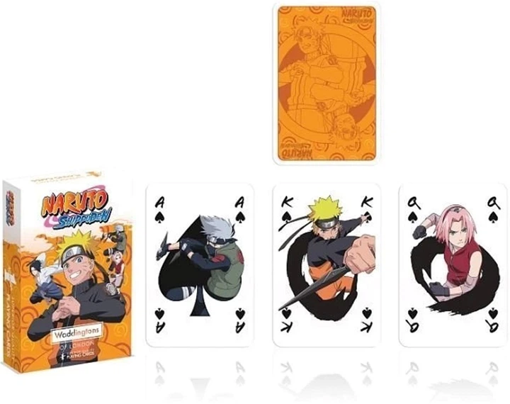 Karty do gry Zwycięskie ruchy NARUTO SHIPPUDEN (WM03022-EN1-12) - obraz 2