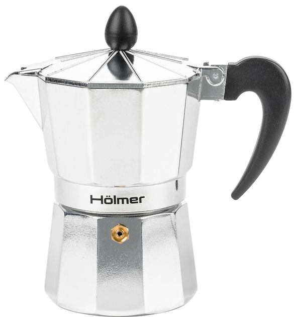 Гейзерная кофеварка Hölmer 150 мл (CF-0150-AL) – купить онлайн на ROZETKA