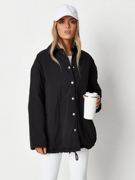 Куртка демисезонная женская Missguided o1449107b63 40 Черная ...