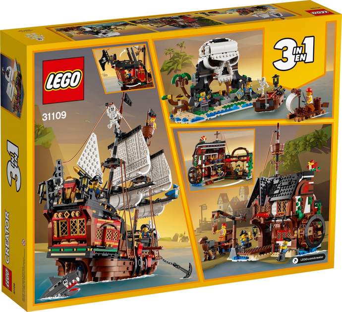 Lego sales creator pirate