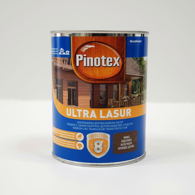 Деревозащитное средство с УФ-фильтром Pinotex Ultra Lasur (ПИНОТЕКС ...
