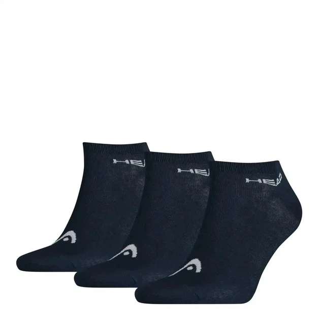 Носки Head SNEAKER 3P UNISEX 39-42 - blue — 761010001-321 - Фото 1 Носки Head SNEAKER 3P UNISEX 39-42 - blue — 761010001-321 - изображение 1
