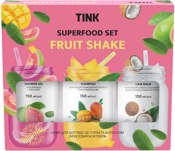 Подарочный набор Superfood Set Fruit Shake Tink (4823109406926) в