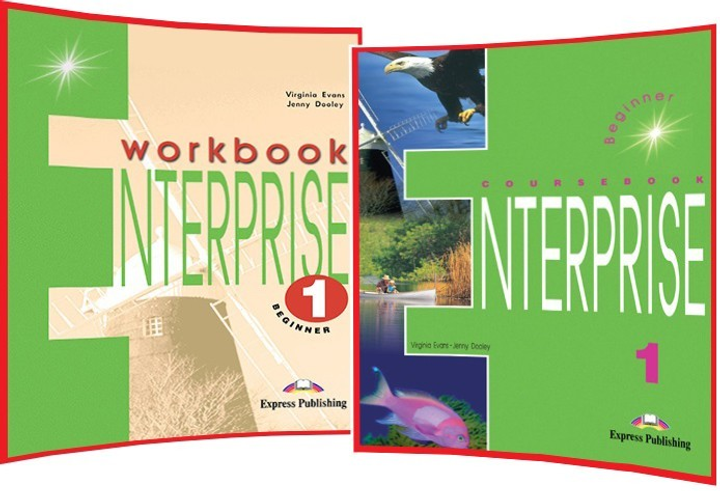 Enterprise. Coursebook+Workbook. 1 Beginner. Express Publishing.