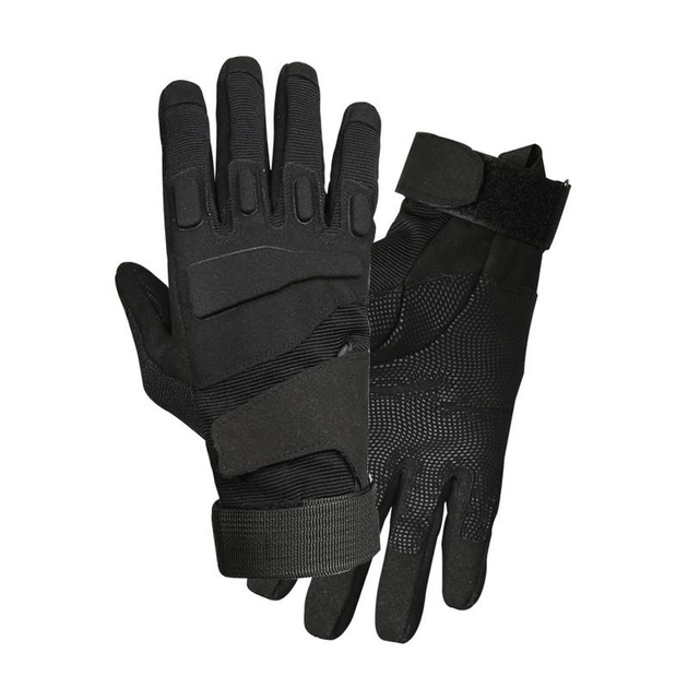 Чоловічі повнопалі тактичні рукавиці Lesko E002 Black L (F_4927-19512) - зображення 2