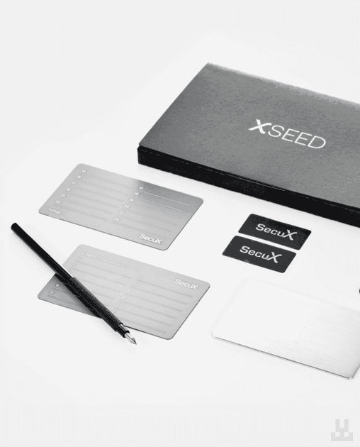 Мнемонический планшет SecuX Xseed - Фото 4 Мнемонический планшет SecuX Xseed - изображение 4
