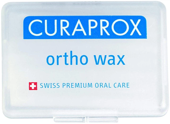 Wosk ortodontyczny Curaprox w plastikowym pojemniku (7612412422702) - obraz 2