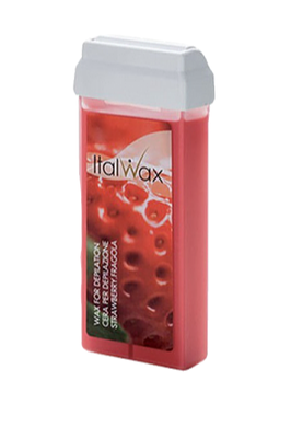 Віск для депіляції ПОЛУНИЦЯ у картриджі 100мл Ital Wax 0057 - Фото 1 Віск для депіляції ПОЛУНИЦЯ у картриджі 100мл Ital Wax 0057 - зображення 1