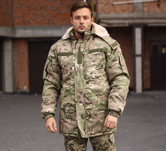 Куртка-бушлат военная мужская тактическая ВСУ (ЗСУ) Мультикам 8585 48 размер - изображение 1