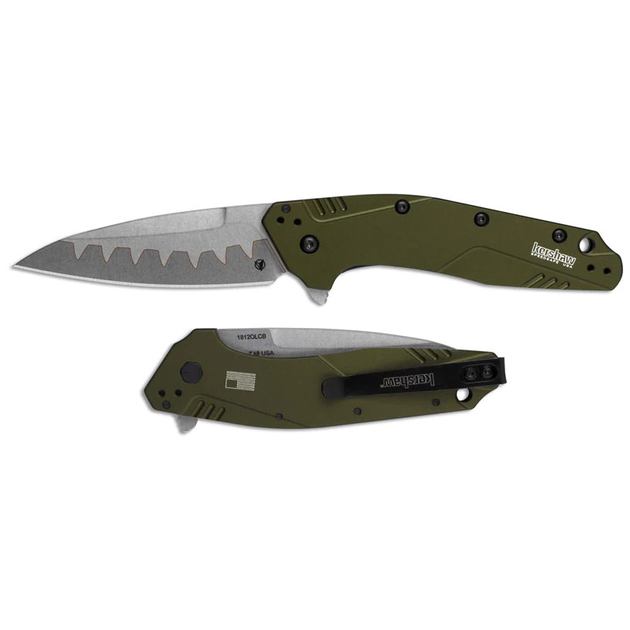 Ніж Kershaw Dividend, composite blade olive - изображение 1