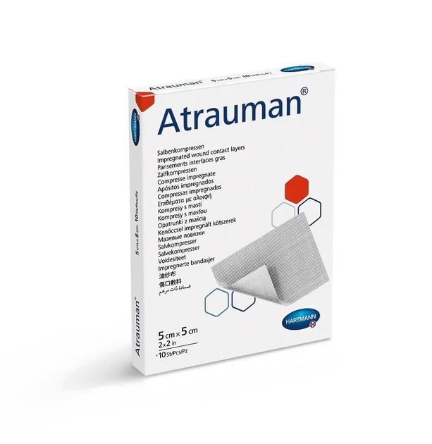 Пов’язка атравматична мазева Atrauman 5см х 5см 1шт (4995503-1/4995504/4995103) - зображення 2