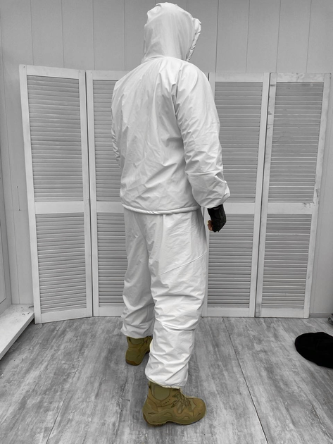 Белый маскировочный тактический костюм (зима) XL - изображение 2