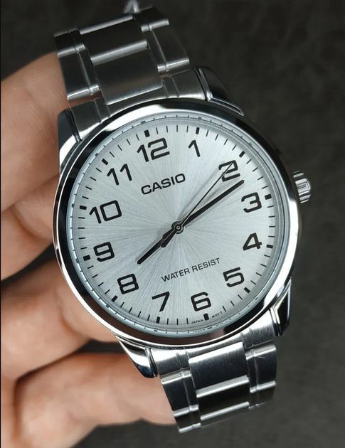 Мужские новые и&nbsp;полезные часы Casio MTP-v001d-7budf - изображение 3