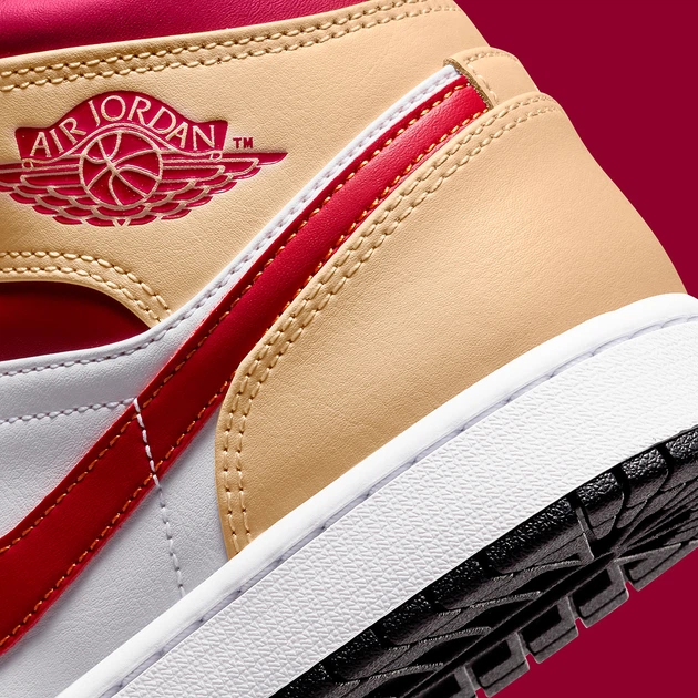 Кроссовки мужские Jordan Jordan 1 Mid 43 Комбінований 554724-201 - изображение 8