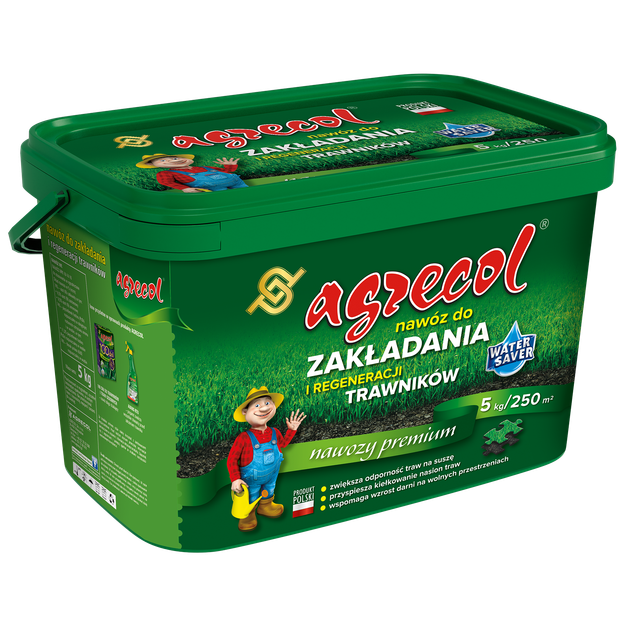 Удобрение для укладки и восстановления газона Agrecol 5 кг - изображение 2