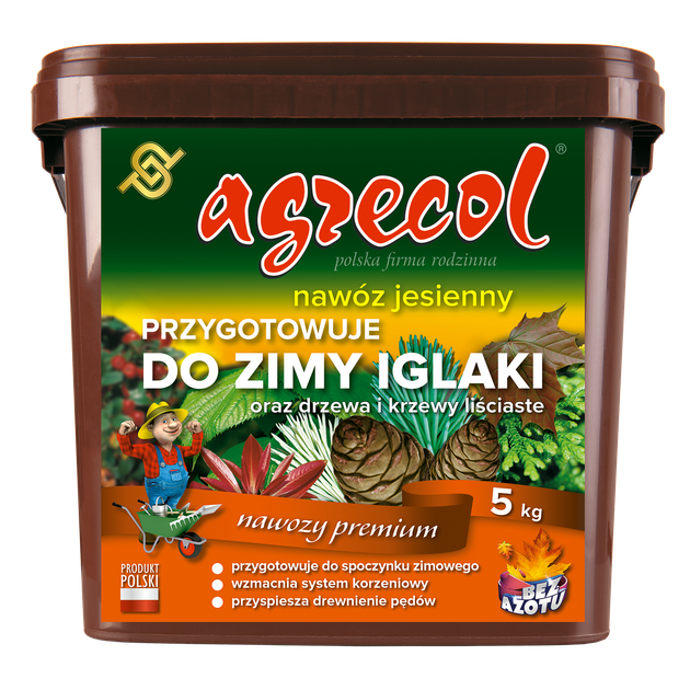 Осеннее удобрение для хвои Agrecol 5 кг - Фото 2 Осеннее удобрение для хвои Agrecol 5 кг - изображение 2