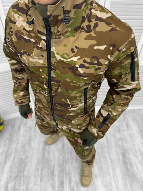 Костюм Multicam Elite (зима) Soft Shell тактический L - изображение 2