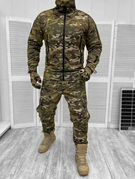 Тактический Soft Shell костюм (зима) Multicam Elite L - изображение 1