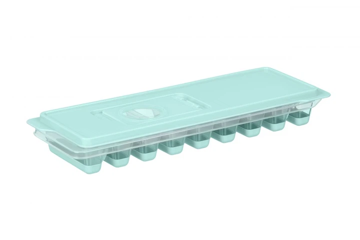 Форма для льоду Ardesto Fresh Stick з кришкою, голубий тіфані, силікон, пластик - Фото 2 Форма для льоду Ardesto Fresh Stick з кришкою, голубий тіфані, силікон, пластик - изображение 2