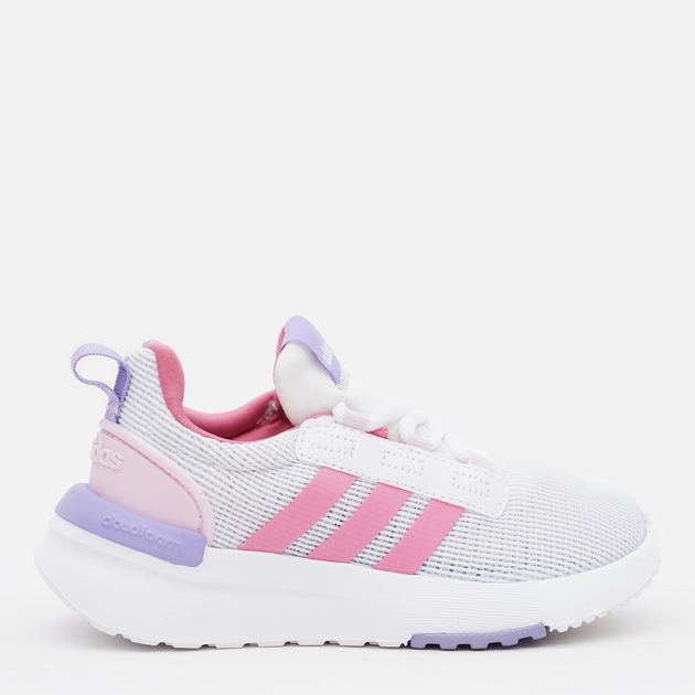 Акція на Кросівки дитячі Adidas Racer Tr21 K GX3492 33 (1) Ftwwht/Roston/Clpink від Rozetka