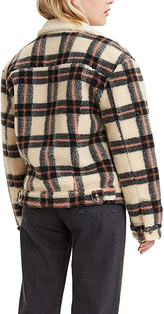 Женская куртка на молнии Levi's шерпа 1159770737 (Разные цвета, S) - изображение 2