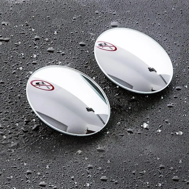 Автомобільне дзеркало Baseus full view blind spot rearview mirrors Black (ACMDJ-01) - изображение 8