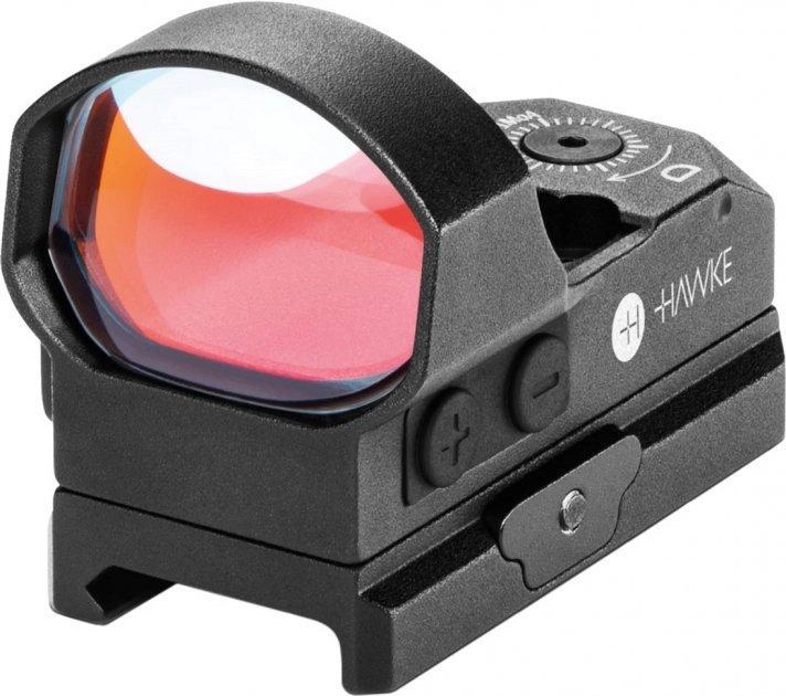 Приціл Hawke Reflex Sight Red Dot Sight Weaver Rail 3 MOA Dot Wide View (00-00007593) - зображення 1