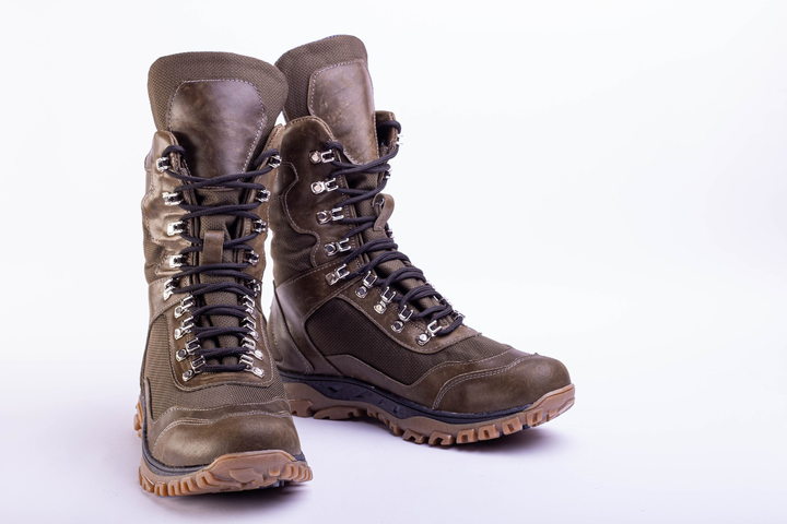 Берці зимові ТМ GERC | Тактичні зимові черевики Хаккі Розмір 40 kit0103/40 - зображення 1