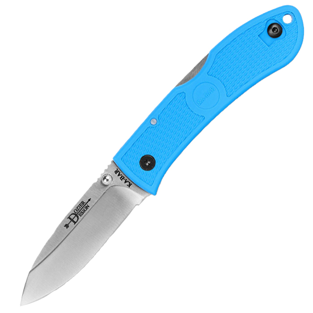 Складаний Ніж Ka-Bar Dozier Folding Hunter Blue 4062BL (14120) SP Синій - зображення 1