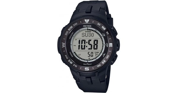 Мужские часы Casio PRG-330-1ER Черные с серым - изображение 2