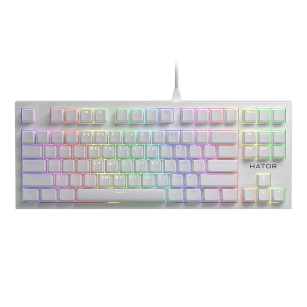 Xtrfy K4 RGB TKL Blanc - Achat Clavier Gamer TKL