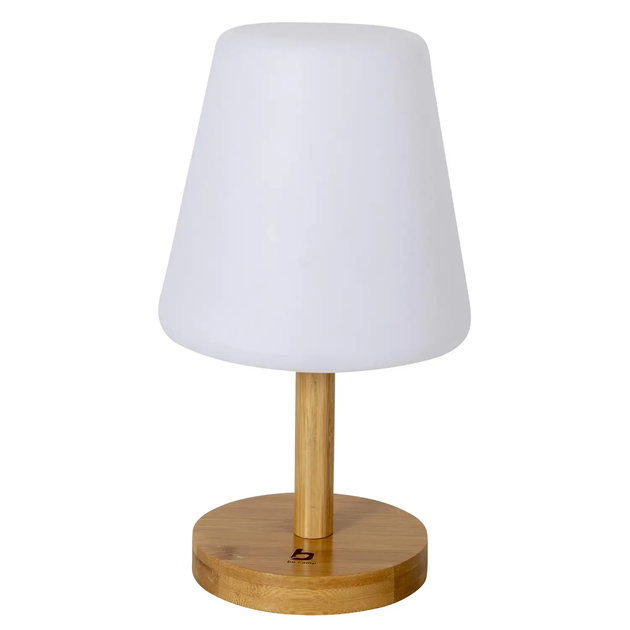 Ліхтар кемпінговий Bo-Camp Cambridge Rechargeable 200 Lumen Bamboo/White - зображення 3