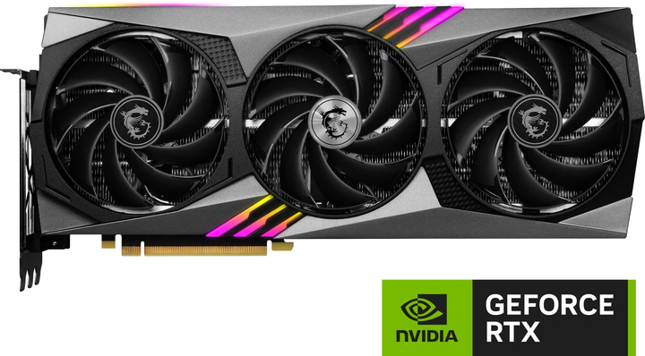 Відеокарта MSI PCI-Ex GeForce RTX 4070 Ti Gaming X Trio 12GB