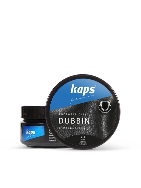 Жир для обуви Kaps Dubbin 100 мл Черный - Фото 2 Жир для обуви Kaps Dubbin 100 мл Черный - изображение 2