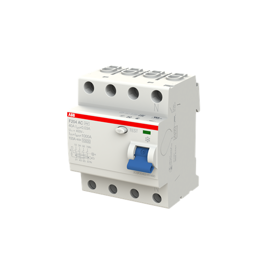 Пристрій захисного відключення ABB F204AC-40/0,03 - зображення 2