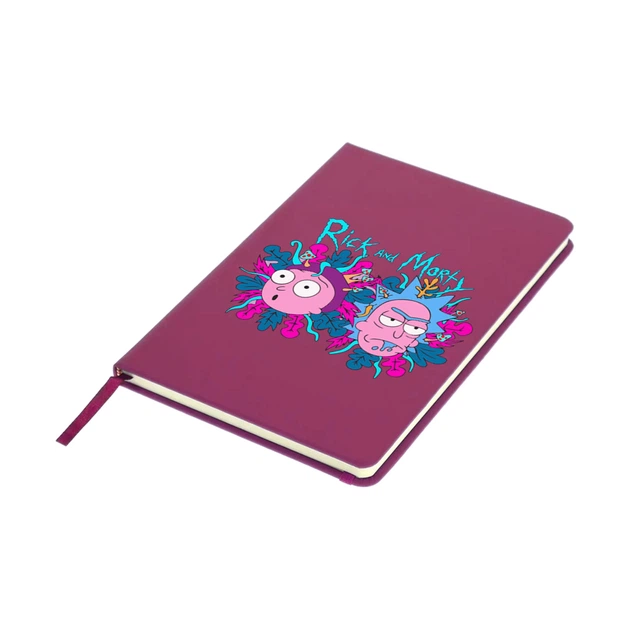 Блокнот А5 Рик Санчез Рик и Морты (Rick Sanchez Rick and Morty) Малиновый (92288-2947-FU) - изображение 5