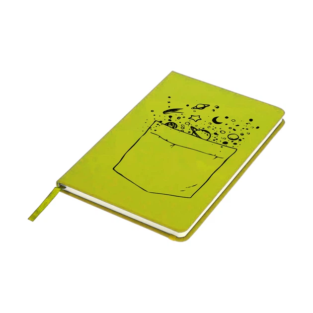 Блокнот А5 Космос в кармане (Space in Pocket) Салатовый (92288-3426-LM) - Фото 5 Блокнот А5 Космос в кармане (Space in Pocket) Салатовый (92288-3426-LM) - изображение 5