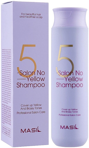 Акція на Шампунь Masil 5 Salon No Yellow Shampoo проти жовтизни волосся 150 мл від Rozetka