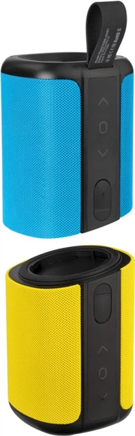 Портативная колонка Gelius Pro BoomBox S GP-BS500i 20W Blue-Yellow (2099900904844) - изображение 8