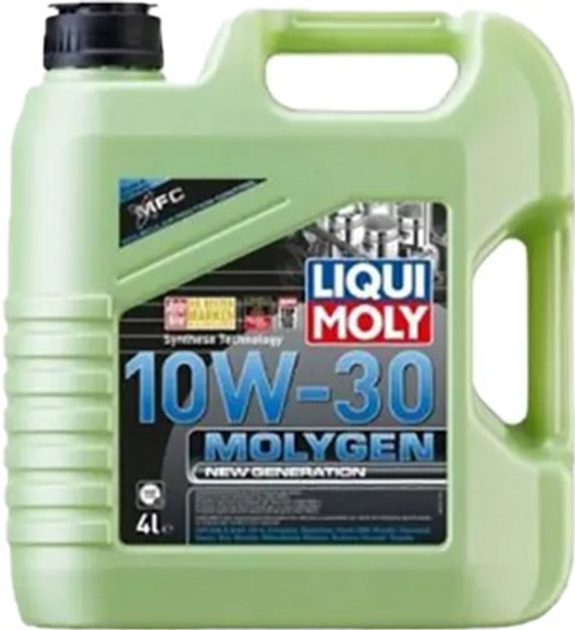 Полусинтетическое моторное масло Liqui Moly Molygen New Generation 4 л ...