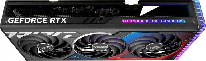 Karta graficzna ASUS PCI-Ex GeForce RTX 4070 SUPER ROG Strix 12GB GDDR6X (192bit) (2670/21000) (2 x HDMI, 3 x DisplayPort) (ROG-STRIX-RTX4070S-12G-GAMING) - Zdjęcie 3 Karta graficzna ASUS PCI-Ex GeForce RTX 4070 SUPER ROG Strix 12GB GDDR6X (192bit) (2670/21000) (2 x HDMI, 3 x DisplayPort) (ROG-STRIX-RTX4070S-12G-GAMING) - obraz 3