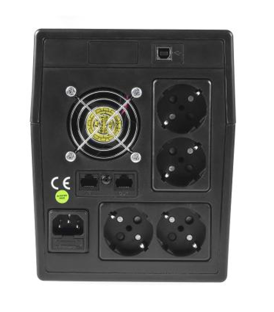 ДБЖ Green Cell 1500VA (UPS04) 900W - изображение 2