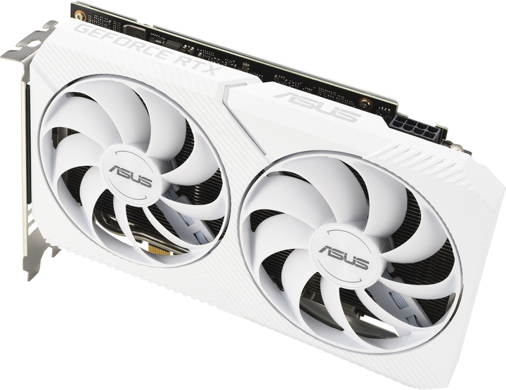 グラフィックボード・グラボ・ビデオカード ASUS RTX 3060 OC Edition 8GB DUAL White Видеокарта Asus PCI-Ex GeForce RTX 3060 Dual White OC